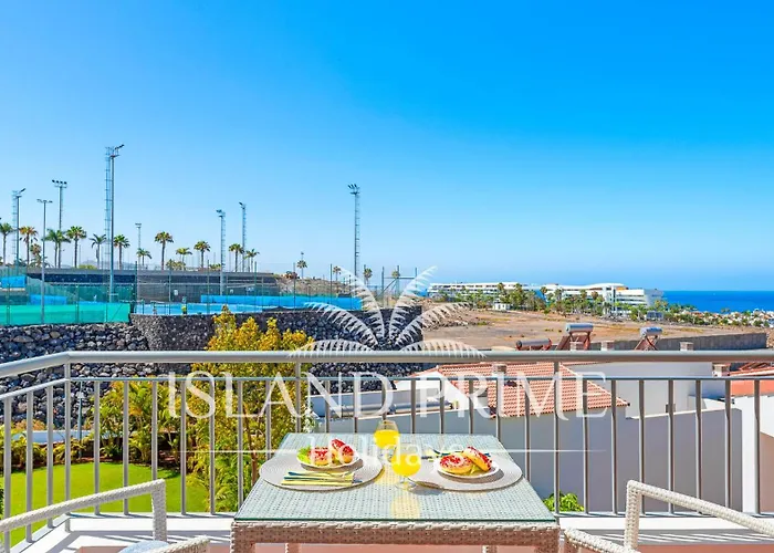 Family In Luxury Complex In La Caleta Mg5 * Costa Adeje (Tenerife)