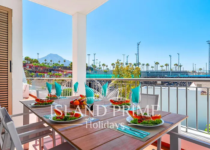 Family In Luxury Complex In La Caleta Mg5 * Costa Adeje (Tenerife)